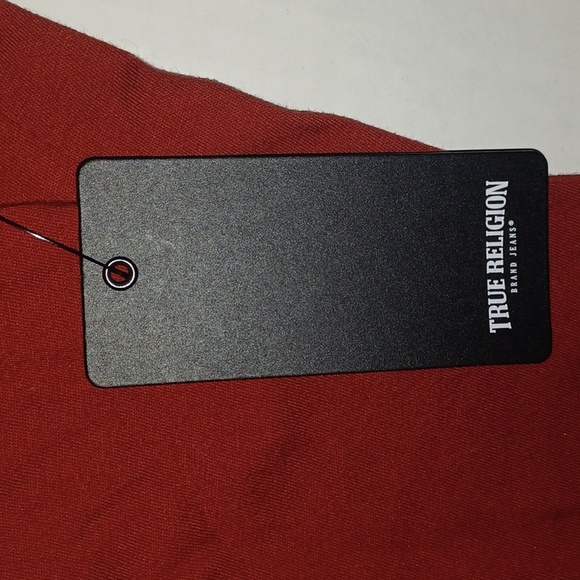 True Religion OG Buddah T-Shirt Color-Red Size-XL NWT - Picture 4 of 5